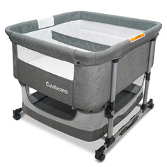 Cutebeams Twin Bassinet for two babies with 3-in-1 setup enabling close twin care and flexibility