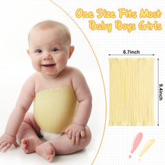 Cutecrop baby belly band adjustable strap highlights stretch and gentle fit