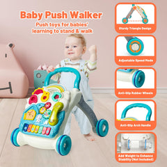 Cuterabit detachable activity panel blue highlights versatile learning on and off the walker.