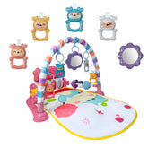 Cuterabit Baby Gym Play Mat with piano rotatable keys for early music exploration