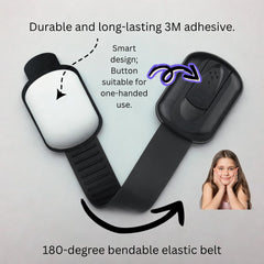 CUTESAFETY pre-applied 3M adhesive pads securely attach without tools.