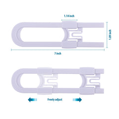 CUTESAFETY universal fit covers handles up to 5 inches apart for versatility