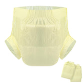 CutiePlusU yellow back sheet design for secure overnight protection.