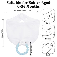 CUXFLS organic cotton bib close-up highlights gentle touch and moisture wicking.
