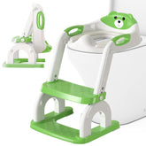 CUXFLS potty seat with arched base offering secure stability during training