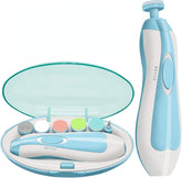 C&Xanadu Baby Nail File with LED light enables precise newborn nail trimming.