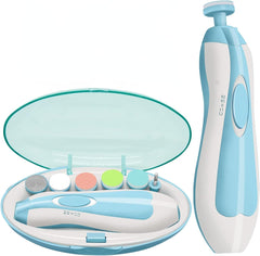 C&Xanadu Baby Nail File with LED light enables precise newborn nail trimming.
