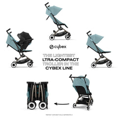 Cybex Libelle 2 with car seat adapters enabling travel system