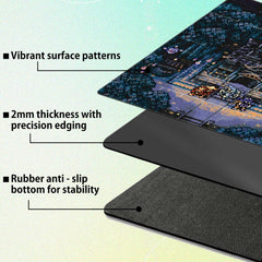 Cylvenor storage bag keeps playmat and counters organized