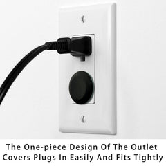 czbhg-001 safety outlet cover helps maintain home safety aesthetics.