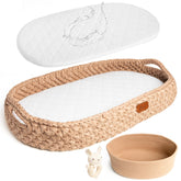 D'OR BABY changing basket with soft pad for comfy diaper changes
