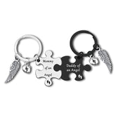 Dabihu loss memorial keychain packaging: a ready-to-gift keepsake honoring a baby.