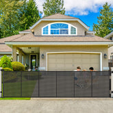 Dabormi 250-inch retractable gate assembly for quick setup at wide openings.