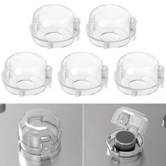Dabormi gas stove knob cover with clear view improves kitchen safety while cooking