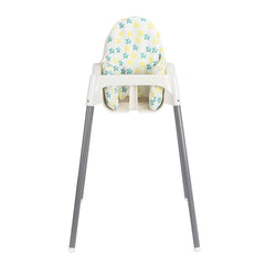 Dadouman inflatable cushion Leaves design highlights colorful print for kid-friendly meals.