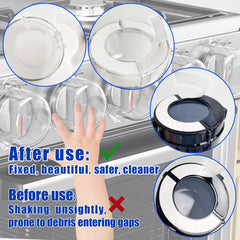 DAFUWENG adhesive knob tape application shows strong bonds on stovetops.