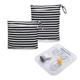 Damero breast pump parts bag 2-pack keeps parts organized on the go