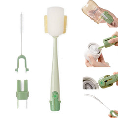 Dancepanda water bottle cleaner sponge head for thorough interior cleaning.
