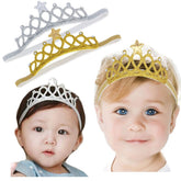 DANMY baby headband crown petal detail for cute photos and easy everyday wear