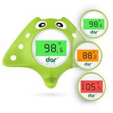 dar darouxiao baby bath thermometer duck shape shows safe temperature.