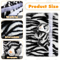 Datanly forest cheetah seatbelt cover delivers cushion and bold look.