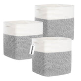 DAVIHOMI cube storage bin on a shelf enabling neat, space-saving organization