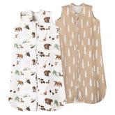 david's kids sleep sack woodland-pattern on crib offers cozy bedtime for newborns