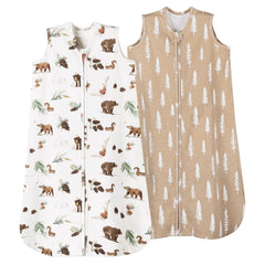 david's kids sleep sack woodland-pattern on crib offers cozy bedtime for newborns