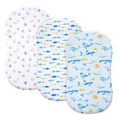 David's Kids bassinet sheets ultra-soft closeup, plush microfiber for cozy sleep.