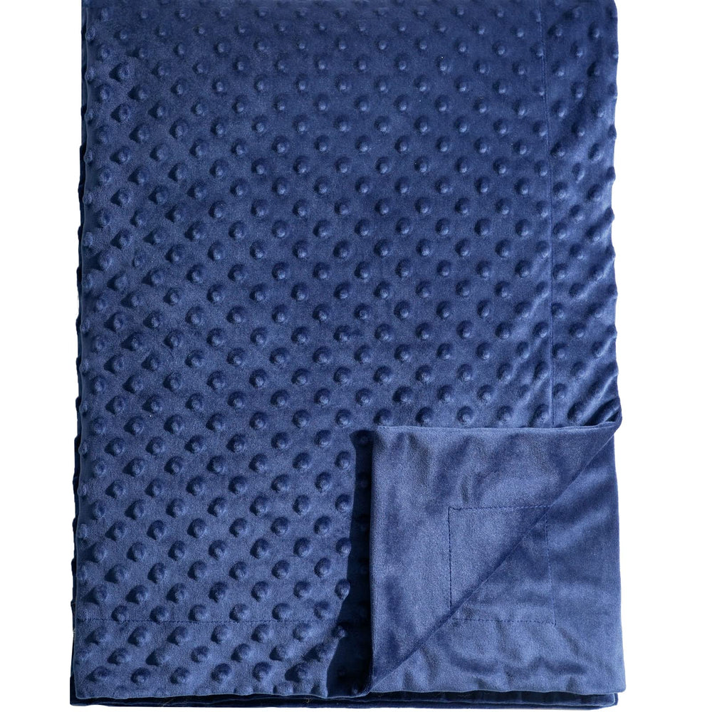 David's Kids micro fleece minky blanket double layer provides cozy warmth for naps.