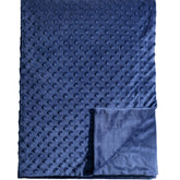 David's Kids micro fleece minky blanket double layer provides cozy warmth for naps.