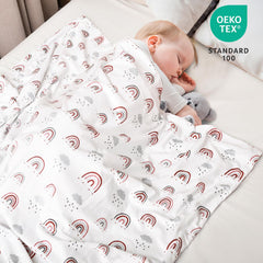 David's Kids Minky Blanket dinosaur pattern adds playful charm while providing gentle warmth for babies.
