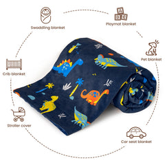 David's Kids Minky blanket woodland animals pattern creates cozy bedtime scenes