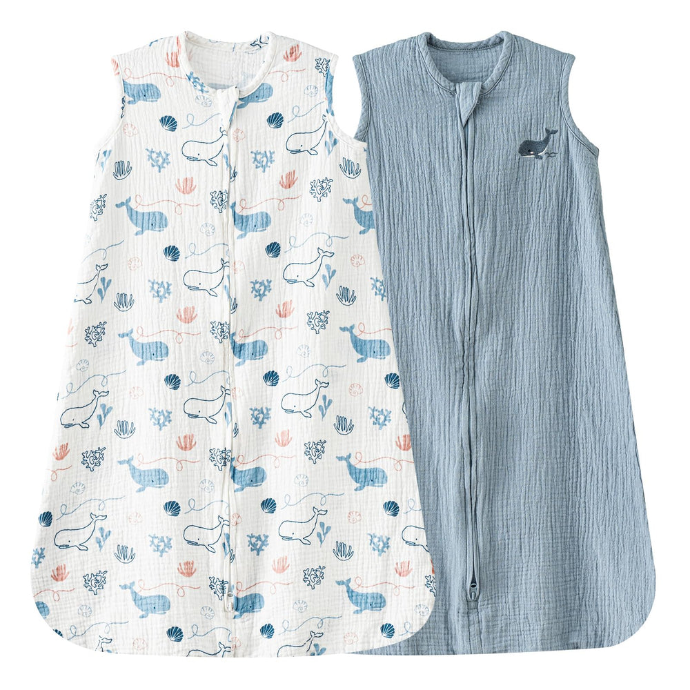 David's Kids sleep sack in soft fabric helps soothe sensitive skin.