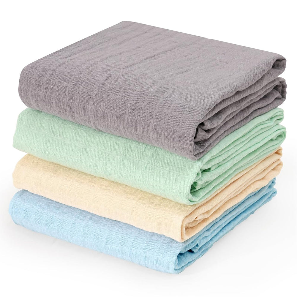 David's Kids muslin swaddle blanket packaged in a gift box, ideal for gifting.