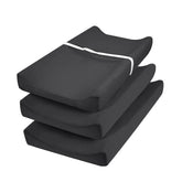 David's Kids changing pad cover closeup shows ultra-soft breathable microfiber for baby comfort.