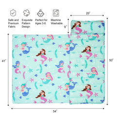 David's Kids butterflies pattern nap mat brightens daycare nap routines