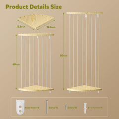 Dayacoco adjustable height 60-80 inches demonstrates flexible capacity for growing plush collections.