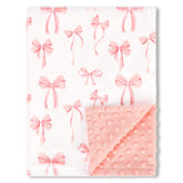 DAYEEBALL baby blanket soft fabric closeup shows gentle touch for delicate skin.