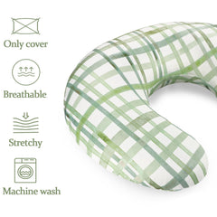 DAYEEBALL nursing pillow cover elastic fit close view hugging curved pillow