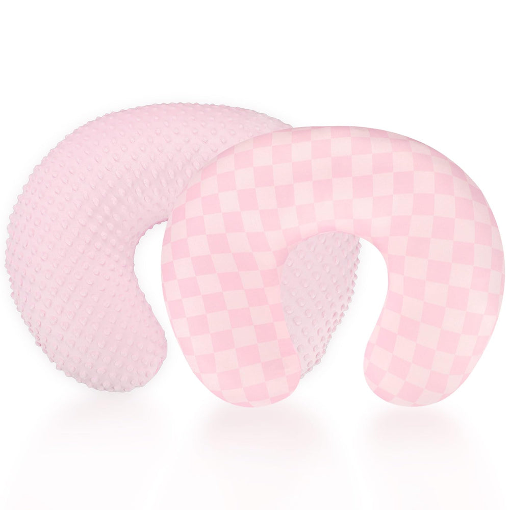 DAYEEBALL nursing pillow cover pink provides gentle warmth for cozy feeds.