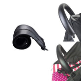 DAYSTART universal stroller handlebar cover with soft PU leather provides a comfortable, anti-slip grip.