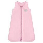 DaysU micro fleece sleep sack top view shows plush warmth for naptime comfort.