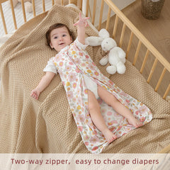 DaysU sleep sack with 0.5 TOG, lightweight and breathable for warm nights.