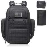 DBTAC Diaper Bag Backpack — front view showing dad-friendly silhouette and durable build for outings