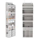 DCCDU front view of the door organizer showing compact, space-saving design for small rooms.