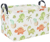 DDBASKET dinosaur basket rectangle storage ideal for tidying toys and blankets.