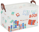 DDBASKET rose nursery basket stores toys and keeps nursery clutter organized for quick tidying.