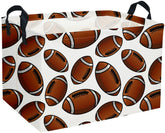 DDBASKET rectangular football basket front view for organized toy storage