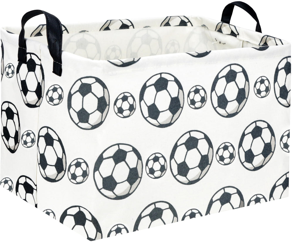 DDBASKET rectangular soccer basket front view ideal for toy organization